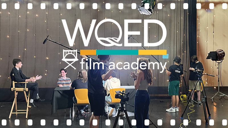 Film Academy promo with students in the studio filming